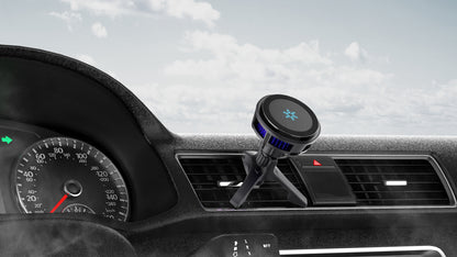Meenova Qi2 15W MagSafe Car Mount Charger with Semiconductor Cooling, Adjustable Vent Phone Holder for iPhone 18/17/16/15/14/13/12