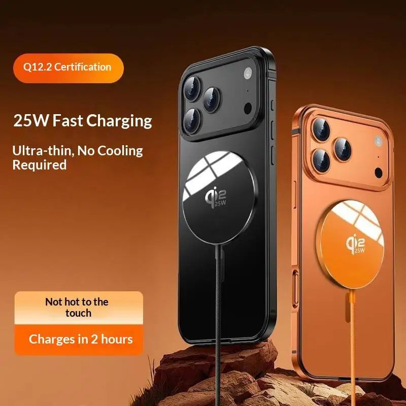 New Qi2.2 magnetic charger For 25W super wireless fast charging For iPhone 17 16 15 14 13 12 Pro Max Samsung S25 S23 S22
