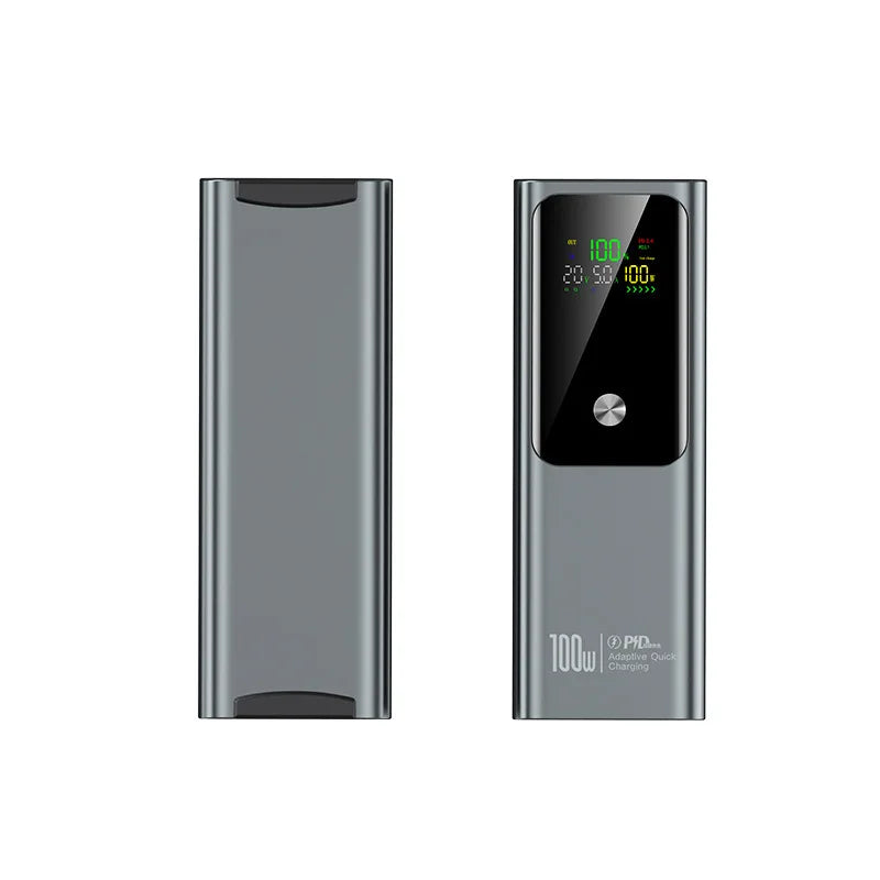 For Laptop PD 100W Power Bank 20000mAh External Battery Capacity Fast Charging Portable Charger Powerbank For iPhone 17 16 Samsung