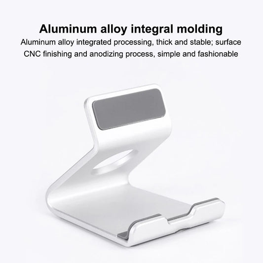 Metal Desktop Mobile Phone Stand For Smartphone 13 Inch Tablet Desk Holder Portable Storage Bracket Drop-resistant Phone Holder