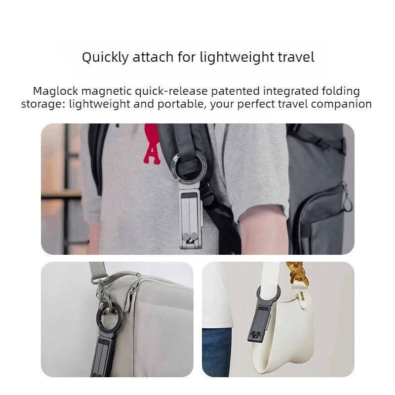 Meenova Magsafe Mini Tripod, Flexible Portable Phone Stand for iPhone, Photography & Vlogging with Double-Sided Adhesive